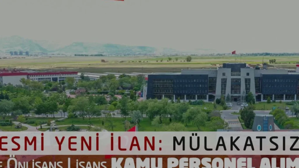 Afyon Kocatepe Üniversitesi 24 Sözleşmeli Personel Alımı Başlıyor