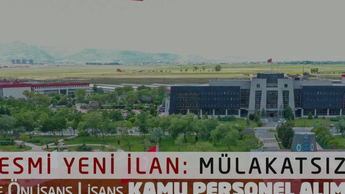 Afyon Kocatepe Üniversitesi 24 Sözleşmeli Personel Alımı Başlıyor