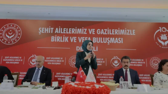 Bakan Göktaş Denizli’de Şehit Aileleri ve Gazilerle Buluştu