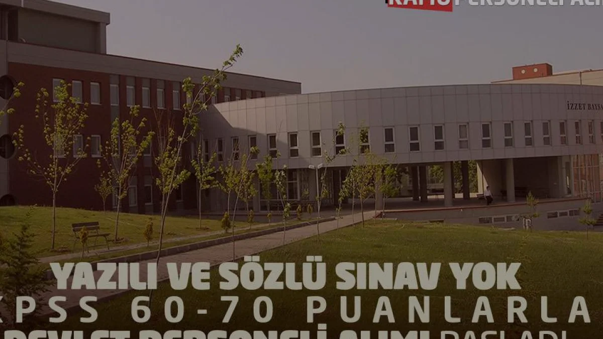 Bolu Abant İzzet Baysal Üniversitesi 29 Sözleşmeli Personel Alacak