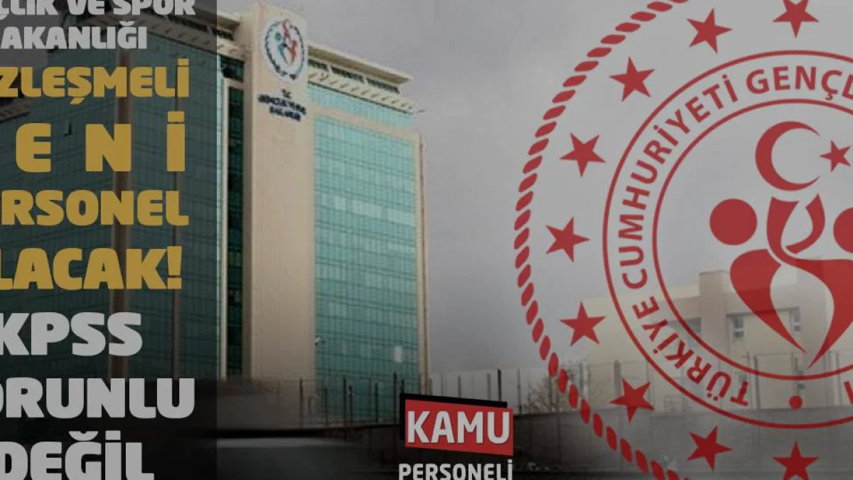 Gençlik ve Spor Bakanlığı 9 Sözleşmeli Bilişim Personeli Alacak