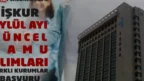 İŞKUR Eylül Ayı Kamu Personeli Alım İlanları Yayımlandı
