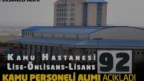 Kafkas Üniversitesi 92 Sözleşmeli Personel Alımı Başlatıyor