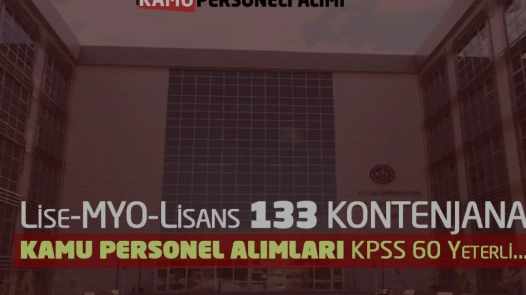 Kırıkkale Üniversitesi 133 Sözleşmeli Personel Alımı Başlıyor