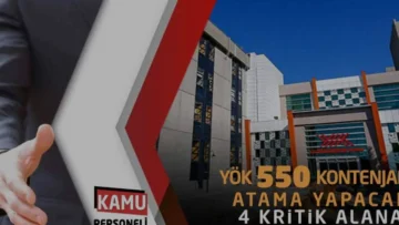 YÖK 550 Araştırma Görevlisi Alımı İçin Başvuruları Başlattı